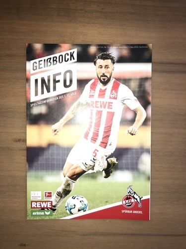 Programm geißbock info fc - geißbock, 1.
