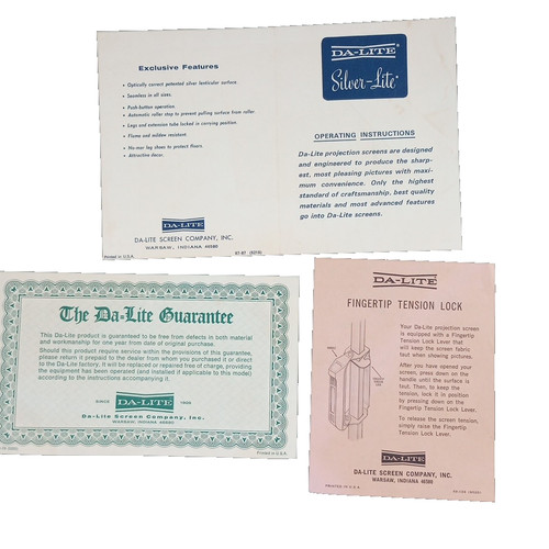 Lotto lite screen company - 3, da-lite